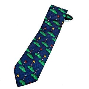 Harbour Classics Silk Men's Novelty Golf Necktie